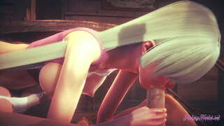 Nanatsu no Taizai Hentai - Elizabeth sucer et pénétré