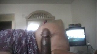 BBW Betty suga och slicka kuk tills den är torr